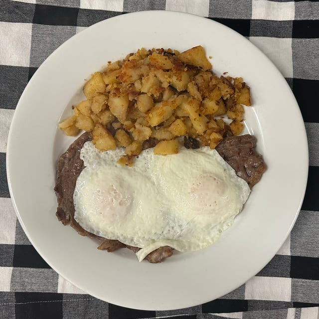 Steak & Eggs.